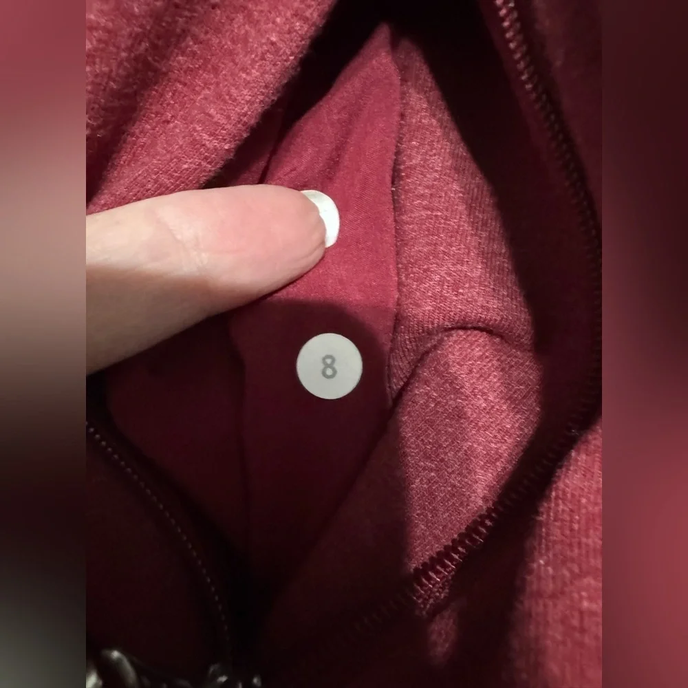 Lululemon Take Ten Full-Zip Hoodie in Rosewood